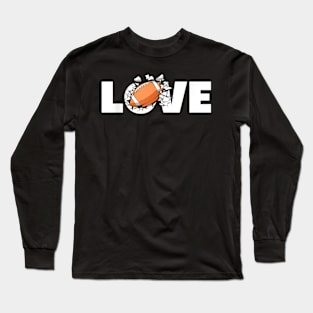 love football american Long Sleeve T-Shirt